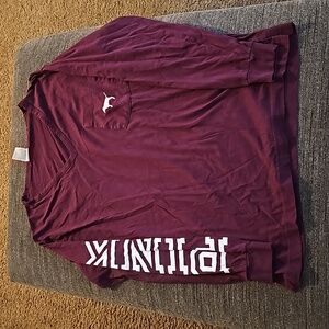 Victoria's Secret Pink Long Sleeve Shirt, Size Medium